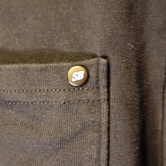 Nike SB Pocket Crewneck Sweatshirt Men's Large Black Skateboarding Long Sleeve - Picture 5 of 10